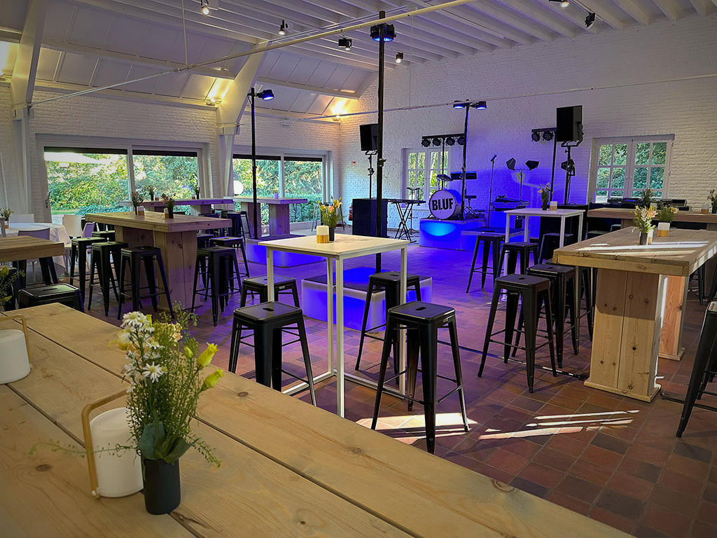 Feestzaal trouwfeest Mol